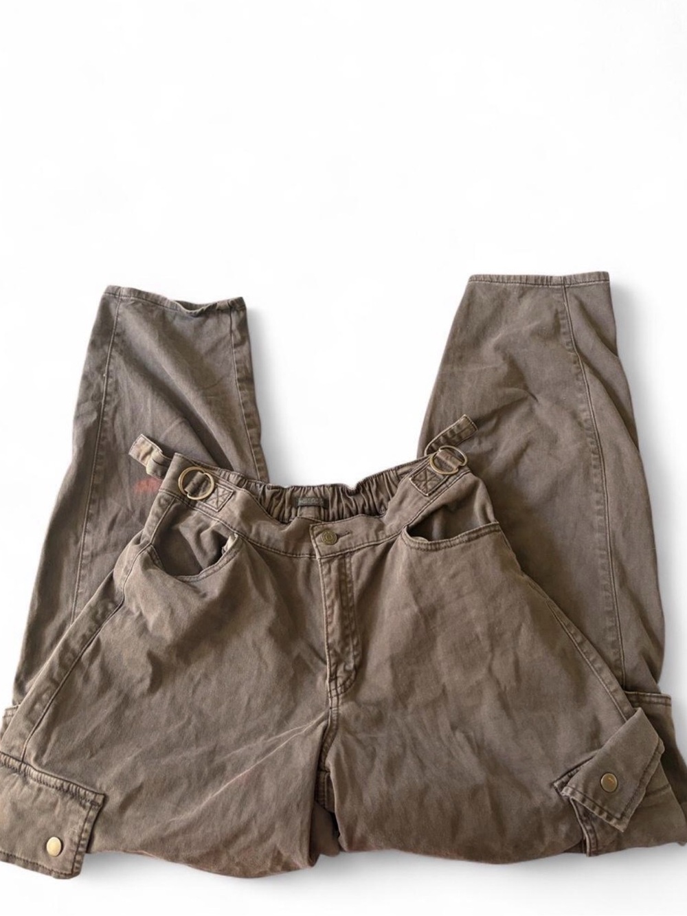 wild fable Grey Wide-Leg Utility Pants